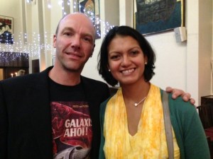Alan Baxter and Rochelle Fernandez