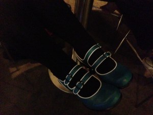 Liz Grzyb's shoes, Fluevogs
