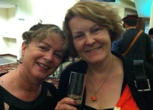 A shot of me and Cat Sparks