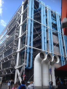 Pompadou, modern art museum 