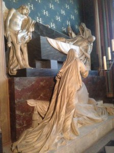 Death taking Jesus, Notre Dame