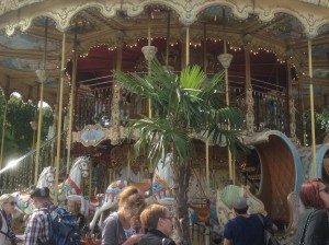 Two storey carousel