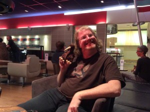 Russell B Farr with Russell Bird