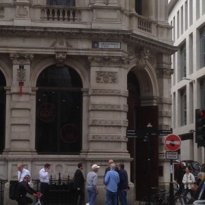 Gracechurch Street, Cheapside, London, August 2014