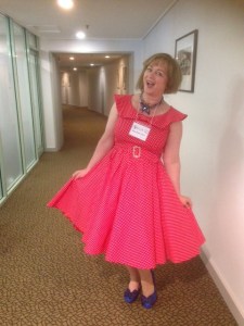 Me in my dress and shoes