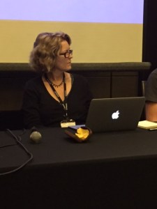 Cat Sparks talking clifi