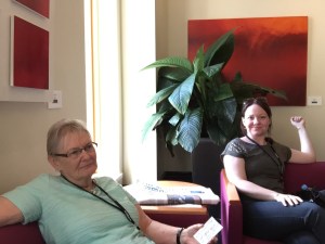 Glenda Larke and Amanda Bridgeman