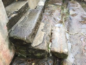 Convict hewn step, The Rocks